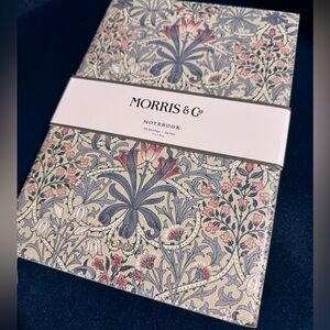 Morris & Co. Faux Leather Reusable Journal Cover & 200 lined page journal 7x10”